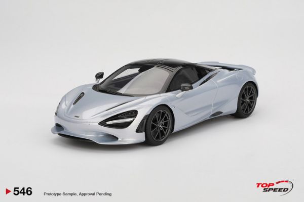 TOP SPEED 1/18 麥拉倫 McLaren 750S Ice Silver TS0546 TOP SPEED 1/18 麥拉倫 McLaren 750S Ice Silver TS0546
