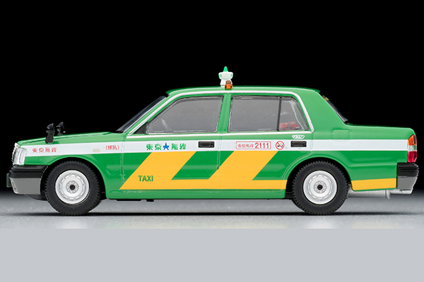 TOMYTEC 1/64 TLV-N218a 豐田 TOYOTA Crown Comfort 東京無線計程車 綠色 TOMYTEC,164,TLVN218a 豐田 TOYOTA Crown Comfort,東京無線計程車
