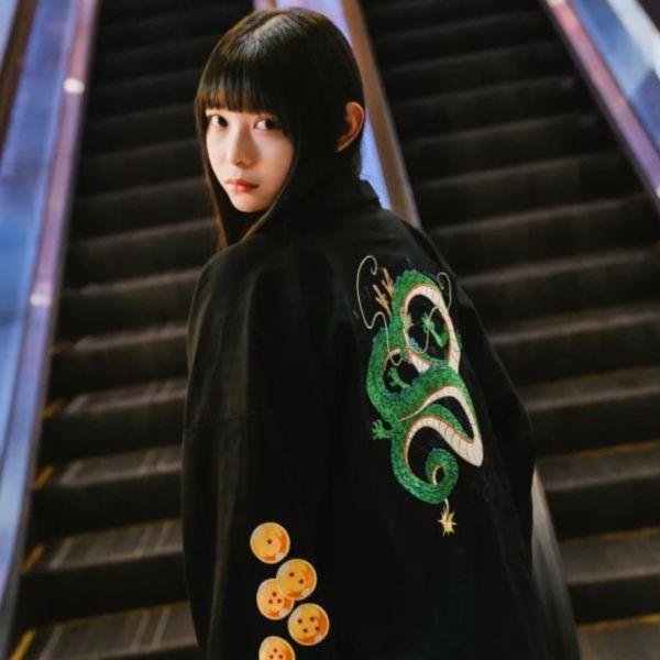 XRAGE 七龍珠Z 神龍 刺繡 半纏 XRAGE 七龍珠Z 神龍 刺繡 半纏