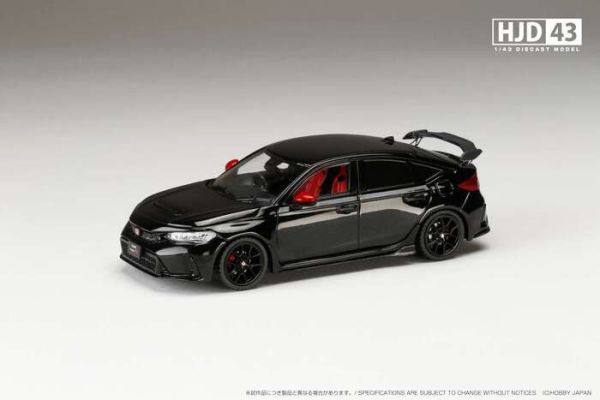 Hobby JAPAN 1/43 本田 Honda CIVIC TYPE-R (FL5) 十一代喜美 珍珠黑 HJD431002BK Hobby JAPAN 1/43 本田 Honda CIVIC TYPE-R (FL5) 十一代喜美 珍珠黑 HJD431002BK