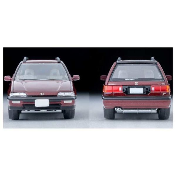 (預購) TOMYTEC 1/64 TLV-N297b 本田 Civic Shuttle 56i 紅 90年式 20260125 TOMYTEC 1/64 TLV-N297b 本田 Civic Shuttle 56i 紅 90年式