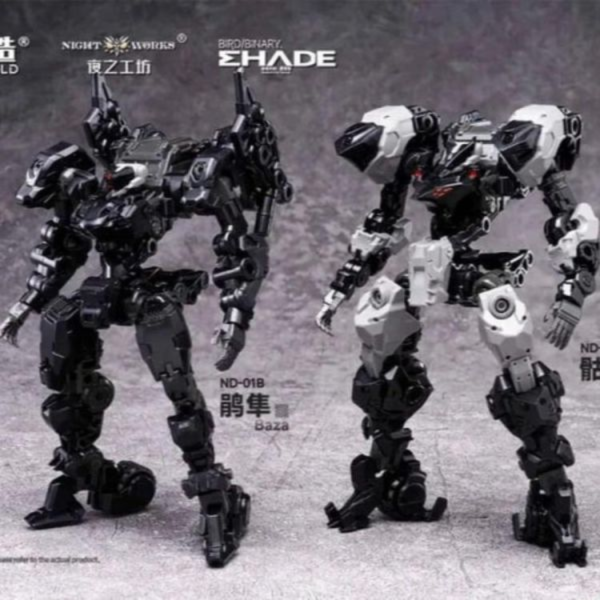 (預購) 大火鳥製造 未來先鋒 骷髏鳥&鵑隼 ND-01B 可動完成品 20260702 大火鳥製造 未來先鋒 骷髏鳥&鵑隼 ND-01B 可動完成品