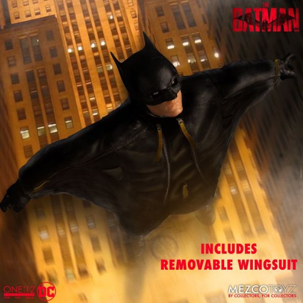 MEZCO TOYZ One: 12 Collective DC 蝙蝠俠2022 羅伯·派汀森 Robert Pattinson版 可動完成品 MEZCO TOYZ,One: 12 Collective,DC,蝙蝠俠2022,羅伯·派汀森,Robert Pattinson