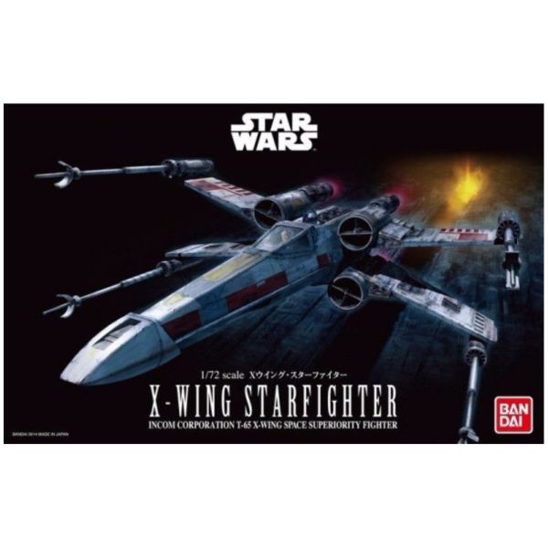 BANDAI 星際大戰 1/72 X翼戰機 組裝模型 BANDAI,星際大戰,1/72,X翼戰機,組裝模型,