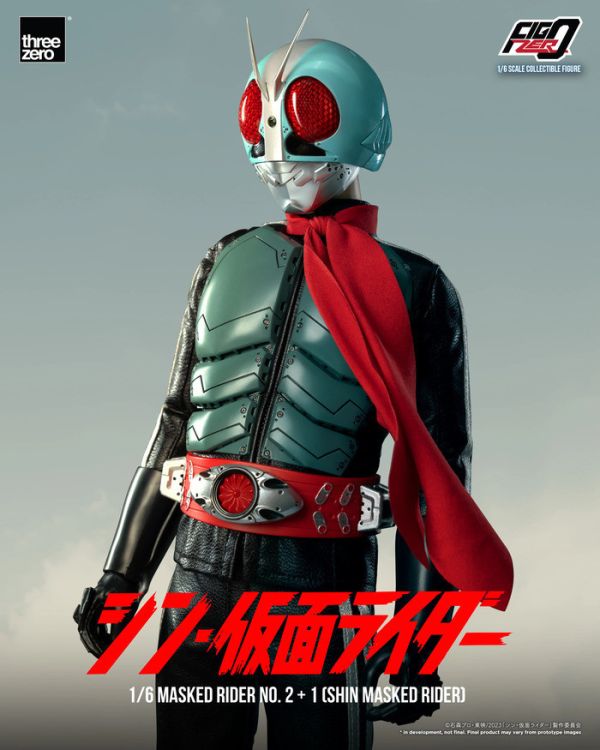Threezero FigZero 1/6  新假面騎士 32cm No.2+1 可動完成品 3Z06786W0 Threezero FigZero 1/6  新假面騎士 32cm No.2+1 可動完成品 3Z06786W0