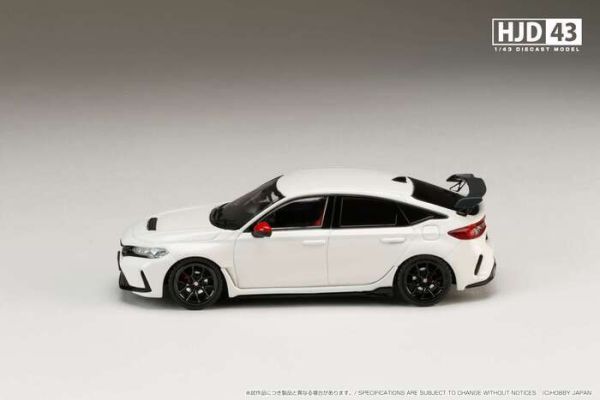 Hobby JAPAN 1/43 本田 Honda CIVIC TYPE-R (FL5) 十一代喜美 冠軍白 HJD431002W Hobby JAPAN 1/43 本田 Honda CIVIC TYPE-R (FL5) 十一代喜美 冠軍白 HJD431002W