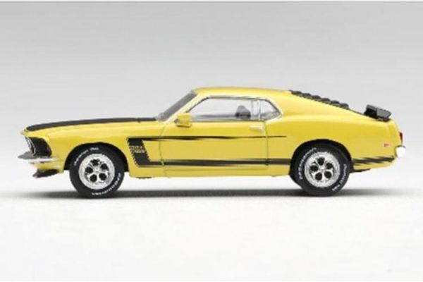 (預購) [吊卡版] MINIGT 1/64 福特 Ford Mustang Boss 302 1969 Bright Yellow LHD MGT01342-BL 20260730 [吊卡版] MINIGT 1/64 福特 Ford Mustang Boss 302 1969 Bright Yellow LHD MGT01342-BL