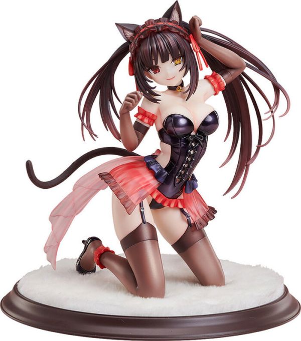 KADOKAWA 1/7 約會大作戰DATE A BULLET 赤黑新章 原作版 時崎狂三 貓耳ver. PVC完成品 KADOKAWA 1/7 約會大作戰DATE A BULLET 赤黑新章 原作版 時崎狂三 貓耳ver. PVC完成品