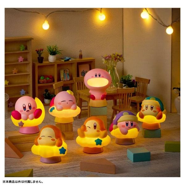 (預購) BANDAI 盲盒 星之卡比 發光燈座 附口香糖 全7種 一中盒12入販售 20260127 BANDAI 盲盒 星之卡比 發光燈座 附口香糖 全7種 一中盒12入販售