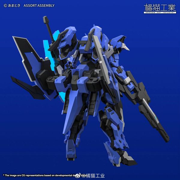 [初回特典] 橘貓工業 1/100 Ext-GS/EA ESTAILEV 閃靈 組裝模型  [初回特典] 橘貓工業 1/100 Ext-GS/EA ESTAILEV 閃靈 組裝模型 