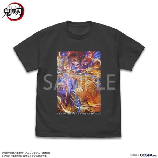 (預購) COSPA 鬼滅之刃 善逸與獪岳 全彩墨色T恤M 20260616 COSPA 鬼滅之刃 善逸與獪岳 全彩墨色T恤M