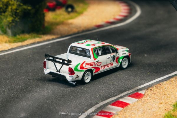 TARMAC WORKS 1/64 豐田 Toyota Hilux White T64-041-WH2 TARMAC WORKS 1/64 豐田 Toyota Hilux White T64-041-WH2