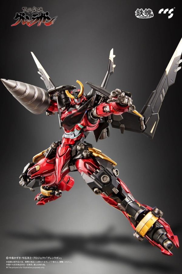 CCSTOYS 天元突破 紅蓮螺巖 合金可動完成品 CCSTOYS 天元突破 紅蓮螺巖 合金可動完成品