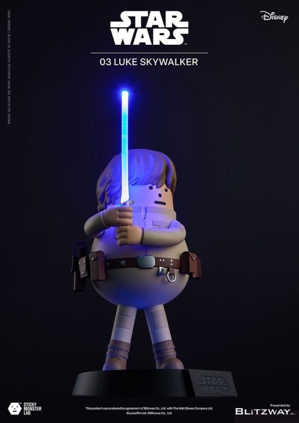 BLITZWAY SML系列 STAR WARS星際大戰 盧克 站立單人 BLITZWAY SML系列 STAR WARS星際大戰 盧克 站立單人