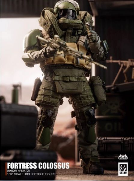 HASUKI 1/12 SA02 Salvo系列 黑色行動 盾兵 可動完成品 HASUKI 1/12 SA02 Salvo系列 黑色行動 盾兵 可動完成品