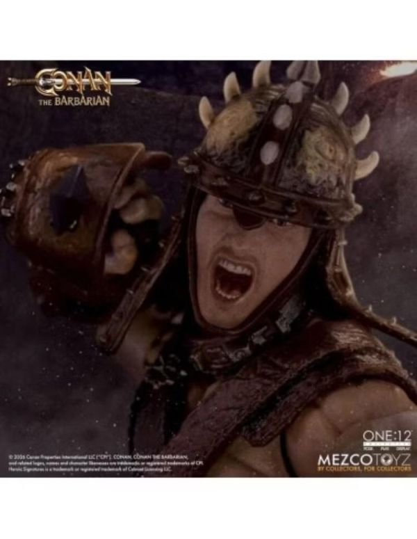 (預購) MEZCO TOYZ One:12 Collective 王者之劍 柯南 角鬥士版 約16cm 可動完成品 20260611 MEZCO TOYZ One:12 Collective 王者之劍 柯南 角鬥士版 約16cm 可動完成品