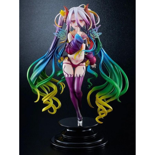 (預購) [再販] Good Smile 1/7 NO GAME NO LIFE 遊戲人生 黑色白 PVC完成品 20260726 [再販] Good Smile 1/7 NO GAME NO LIFE 遊戲人生 黑色白 PVC完成品