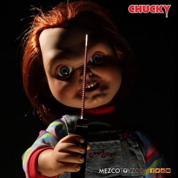 MEZCO TOYZ MDS Mega Scale 超大隻 會說話 靈異入侵 鬼娃恰吉 陰險兇殘版 好孩子恰吉 15吋 可動完成品 MEZCO TOYZ MDS Mega Scale 超大隻 會說話 靈異入侵 鬼娃恰吉 陰險兇殘版 好孩子恰吉 15吋 可動完成品