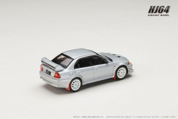 Hobby JAPAN 1/64 三菱 MITSUBISHI LANCER GSR EVOLUTION 6 (T.M.E) (CP9A) 2000 with Mud flap 衛星銀 HJ642033BS Hobby JAPAN 1/64 三菱 MITSUBISHI LANCER GSR EVOLUTION 6 (T.M.E) (CP9A) 2000 with Mud flap 衛星銀 HJ642033BS