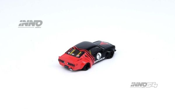 INNO64 1/64 馬自達 自由步行 LBWK MAZDA RX3 SAVANNA "ADVAN LIVERY" 橫濱ADVAN配色 IN64-LBWKRX3-02 INNO64 1/64 馬自達 自由步行 LBWK MAZDA RX3 SAVANNA "ADVAN LIVERY" 橫濱ADVAN配色 IN64-LBWKRX3-02