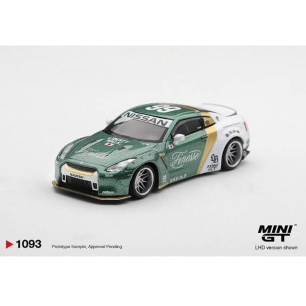 (預購) [吊卡版] MINIGT 1/64 日產 Nissan GT-R (R35) LBWORKS Type 1, Custom Ducktail Auto Finesse LHD MGT01093-BL 20260827 [吊卡版] MINIGT 1/64 日產 Nissan GT-R (R35) LB★WORKS Type 1, Custom Ducktail Auto Finesse LHD MGT01093-BL