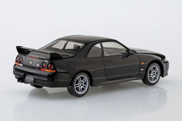 AOSHIMA 青島 樂Pla Snap Kit 21-BK 日產 Skyline GT-R R33 黑色 組裝模型 AOSHIMA 青島 樂Pla Snap Kit 21-BK 日產 Skyline GT-R R33 黑色 組裝模型
