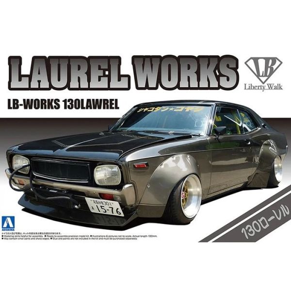 AOSHIMA 青島 1/24 自由步行#5 130 LAWREL 組裝模型 AOSHIMA 青島 1/24 自由步行#5 130 LAWREL 組裝模型