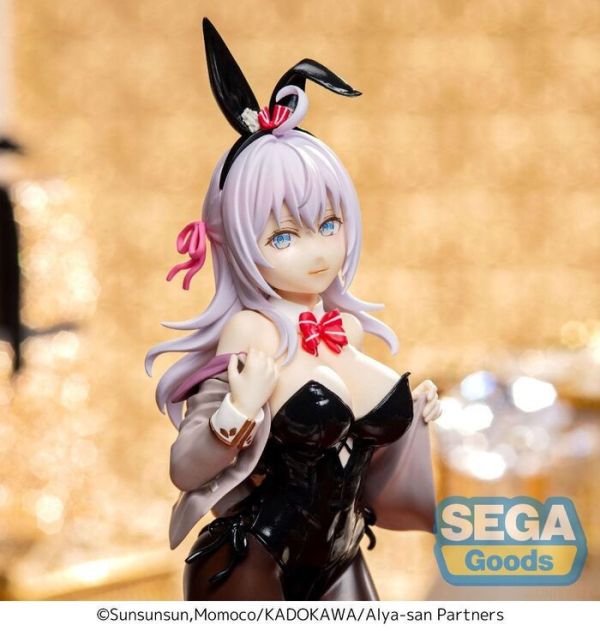 SEGA 景品 不時輕聲地以俄語遮羞的鄰座艾莉同學 Luminasta 艾利 兔女郎Ver. SEGA 景品 不時輕聲地以俄語遮羞的鄰座艾莉同學 Luminasta 艾利 兔女郎Ver.