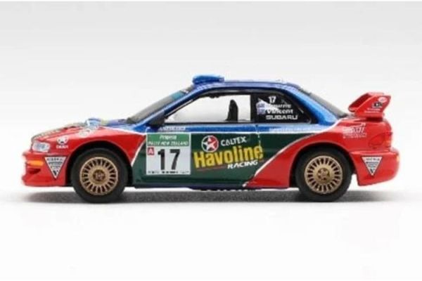 (預購) [吊卡版] MINIGT 1/64 速霸陸 Subaru Impreza WRC98 #17 2000 Rally New Zealand LHD MGT01211-BL 20260312 [吊卡版] MINIGT 1/64 速霸陸 Subaru Impreza WRC98 #17 2000 Rally New Zealand LHD MGT01211-BL