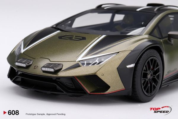 (預購) TOP SPEED 1/18 藍寶堅尼 Lamborghini Huracán Sterrato Verde Gea Matt TS0608 20260921 TOP SPEED 1/18 藍寶堅尼 Lamborghini Huracán Sterrato Verde Gea Matt TS0608