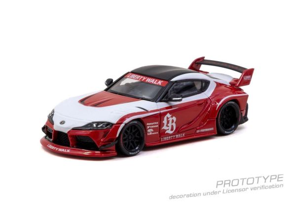 (預購) TARMAC WORKS 1/64 豐田 HOBBY64 LB-WORKS TOYOTA SUPRA (A90) Red T64-109-RD 20260906 TARMAC WORKS 1/64 豐田 HOBBY64 LB-WORKS TOYOTA SUPRA (A90) Red T64-109-RD