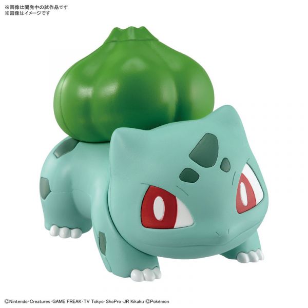 BANDAI 精靈寶可夢 神奇寶貝 Pokemon PLAMO 快組系列 013 妙蛙種子 組裝模型 BANDAI 精靈寶可夢 神奇寶貝 Pokemon PLAMO 收藏集 Quick 13 快組版 妙蛙種子 免工具組裝模型