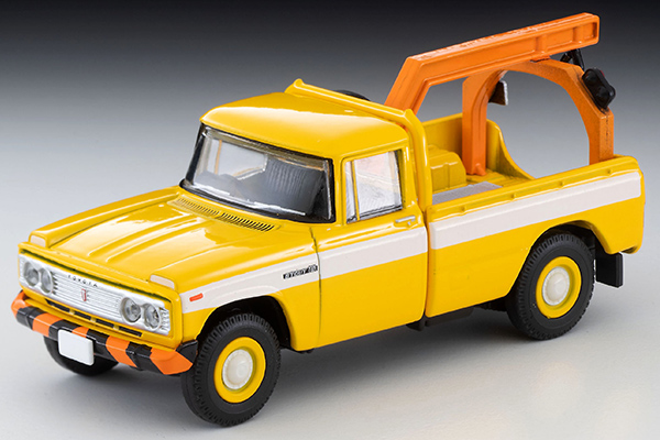 TOMYTEC 1/64 TLV-188b 豐田TOYOTA Stout Wrecker 黃色 拖吊車 迷你車 TOMYTEC,1/64,TLV-188b,豐田,TOYOTA,Stout,Wrecker,黃色,拖吊車,迷你車,