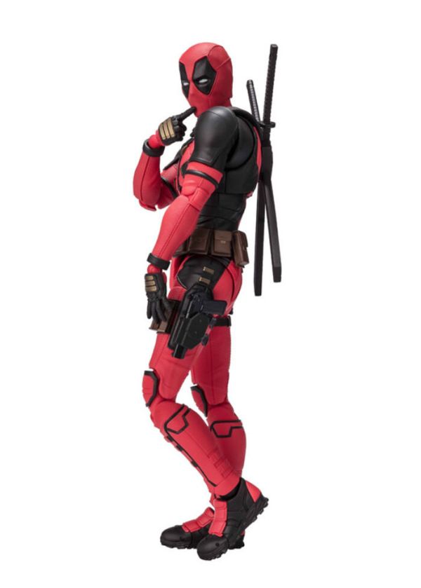 BANDAI S.H.F 死侍與金鋼狼 DEADPOOL&WOLVERINE 死侍 可動完成品 BANDAI S.H.F 死侍與金鋼狼 DEADPOOL&WOLVERINE 死侍 可動完成品