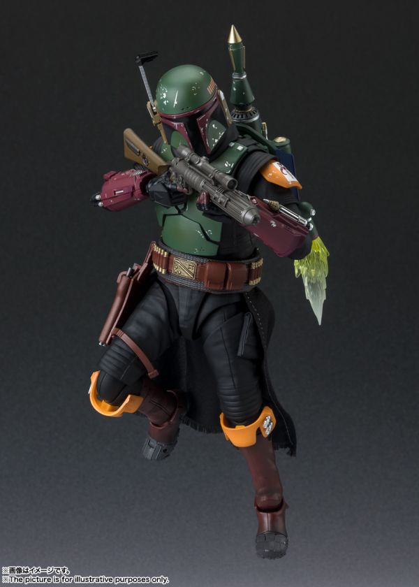 BANDAI S.H.Figuarts SHF 星際大戰 波巴費特之書 波巴費特   BANDAI S.H.Figuarts SHF 星際大戰 波巴費特之書 波巴費特  