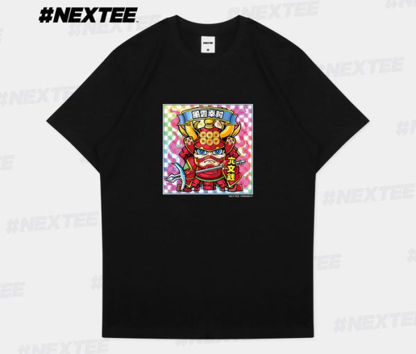 NEXTee KIRAKIRABUSI 風雲幸村 短袖T恤 黑色 NEXTee KIRAKIRABUSI 風雲幸村 短袖T恤 黑色