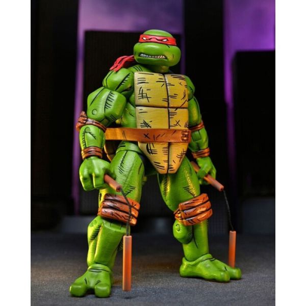 NECA 7吋 忍者龜 米開朗基羅 幻影漫畫 可動完成品 NECA 7吋 忍者龜 米開朗基羅 幻影漫畫 可動完成品