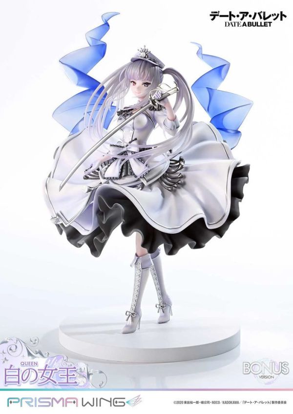 [特典版] Prisma Wing 1/7 約會大作戰 白之女王 PVC完成品 PWDAB-02PS [特典版] Prisma Wing 1/7 約會大作戰 白之女王 PVC完成品 PWDAB-02PS