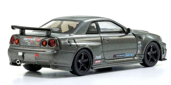 KYOSHO 京商 1/64 日產 Nissan Skyline R34 GT-R NISMO CRS Ver. with LED 07130LGR KYOSHO 京商 1/64 日產 Nissan Skyline R34 GT-R NISMO CRS Ver. with LED 07130LGR