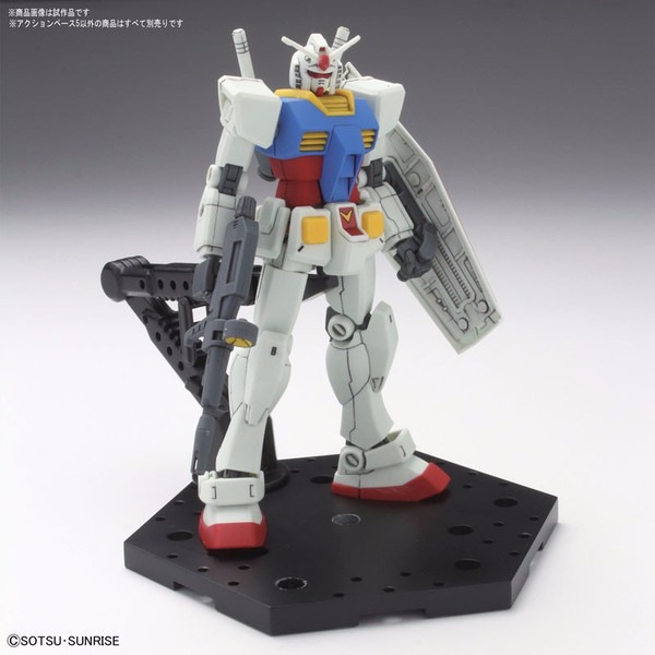 BANDAI 1/144 Action Base 5 鋼彈模型 地台型支撐架 腳架 黑色 組裝模型 BANDAI,1/144,Action,Base,5,鋼彈模型,地台型,支撐架 ,腳架,黑色,組裝模型,