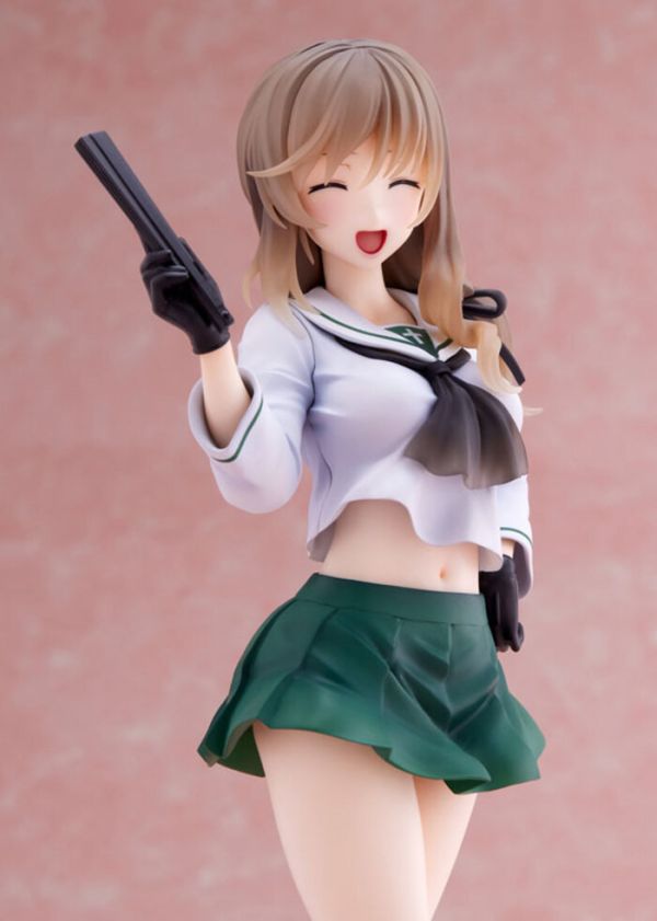 [再販] WAVE 1/7 少女與戰車 島田千代 大洗女子學園制服ver. PVC完成品 DT-193 [再販] WAVE 1/7 少女與戰車 島田千代 大洗女子學園制服ver. PVC完成品 DT-193