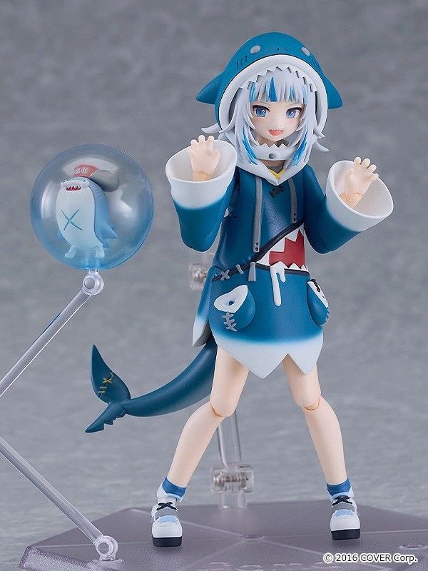 Good Smile figma 618 hololive 噶嗚古拉 Gawr Gura 鯊鯊 可動完成品 Good Smile figma 618 hololive 噶嗚古拉 Gawr Gura 鯊鯊 可動完成品