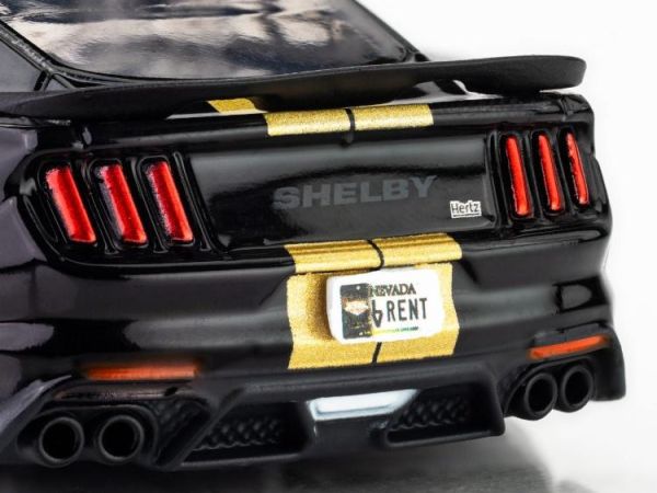 (預購) AFX Mega-G+ 1/64 2022年式 Mustang GT500H 黑/金配色 HO電刷賽車 22082 20260813 AFX Mega-G+ 1/64 2022年式 Mustang GT500H 黑/金配色 HO電刷賽車 22082