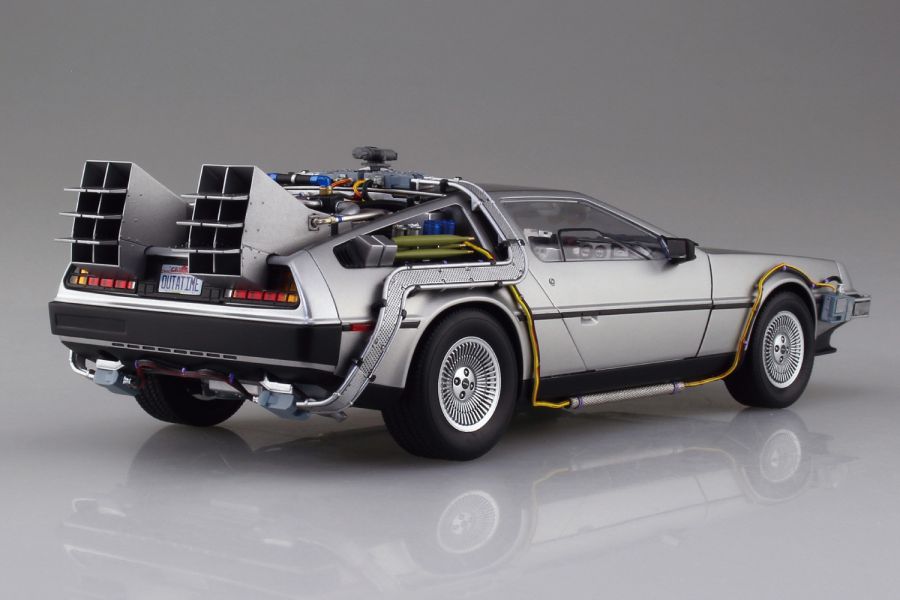 [完全新開模] AOSHIMA 青島 1/24 Movie Mecha 回到未來 時光機 DeLorean time machine DMC-12 迪羅倫 組裝模型 [完全新開模] AOSHIMA 青島 1/24 Movie Mecha 回到未來 時光機 DeLorean time machine DMC-12 迪羅倫 組裝模型