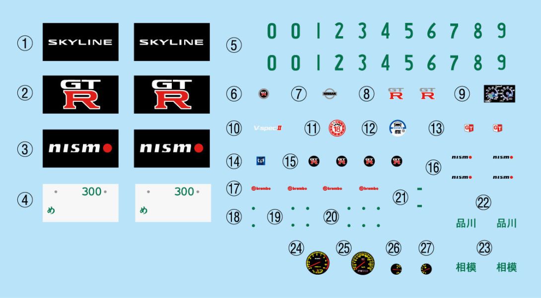 1/24 Nissan Skyline R34 GTR Nismo 附 NISMO 40周年透明展示盒 FUJIMI ID1003 富士美 組裝模型 FUJIMI,1/24,RS,Ford,GT40,1966,Nissan,S15,Silvia,HONDA,Cyber,CR-X,Si,HKS,TOYOTA,CHASER,TOURER,