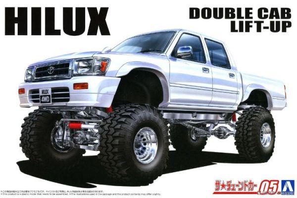 (預購) AOSHIMA 青島 1/24 改裝#5 豐田 LN107 Hilux Pickup Double Cab Lift Up '94 20260609 AOSHIMA 青島 1/24 改裝#5 豐田 LN107 Hilux Pickup Double Cab Lift Up '94