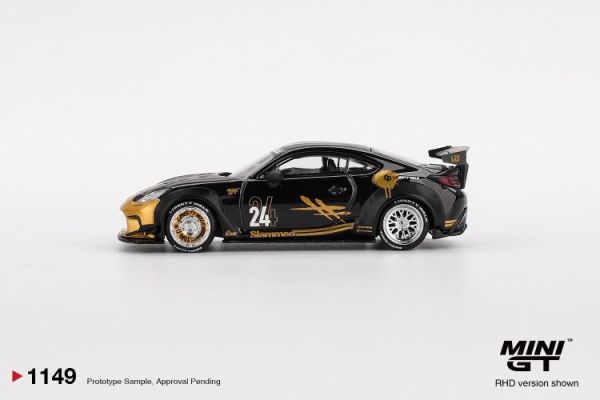 (預購) MINIGT 1/64 豐田 Toyota GR86 LB NationBlack / Gold RHD 右駕 盒裝版 MGT01149-R 20251030 MINIGT 1/64 豐田 Toyota GR86 LB★NationBlack / Gold RHD 右駕 盒裝版 MGT01149-R