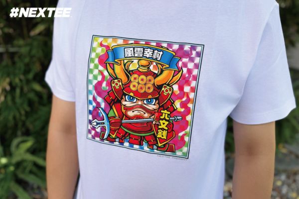 NEXTee KIRAKIRABUSI 風雲幸村 短袖T恤 白色 NEXTee KIRAKIRABUSI 風雲幸村 短袖T恤 白色