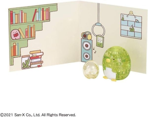 Beverly 透明立體拼圖 角落生物 企鵝?&珍珠*1000 Beverly 透明立體拼圖 角落生物 企鵝?&珍珠*1000