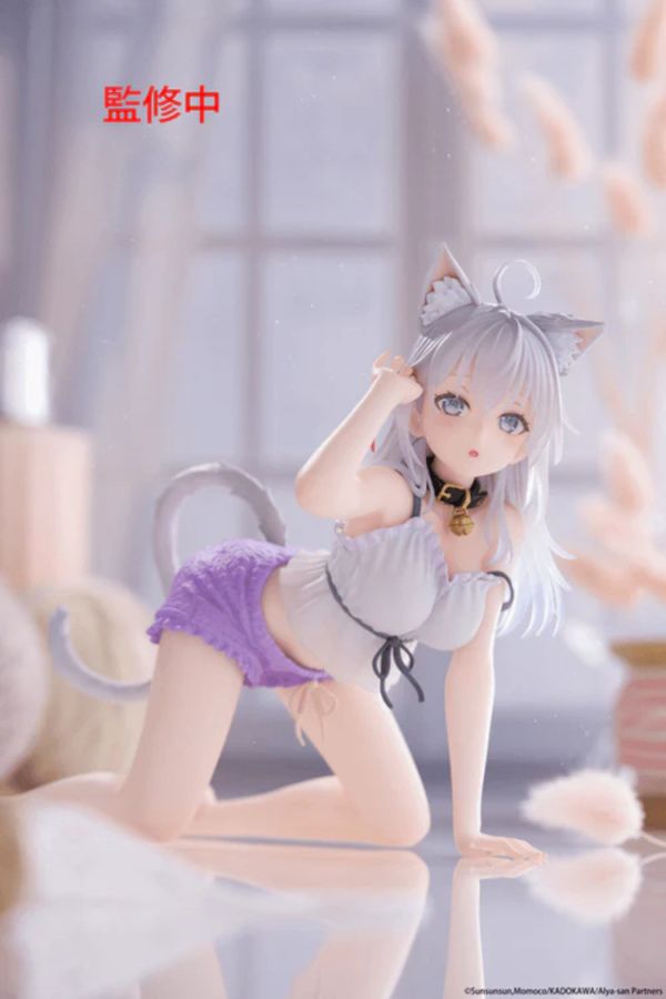 (預購) TAITO 景品 不時輕聲地以俄語遮羞的鄰座艾莉同學 Desktop Cute Figure 艾莉 貓耳居家服 Ver. 2510 (預購) TAITO 景品 不時輕聲地以俄語遮羞的鄰座艾莉同學 Desktop Cute Figure 艾莉 貓耳居家服 Ver.
